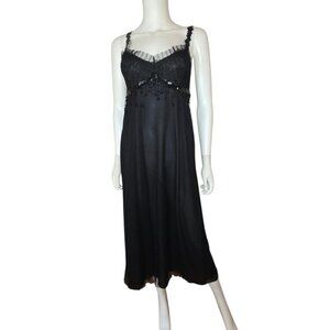 Feraud Lace Sequins Maxi Dress
